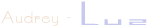 Audrey - Luz